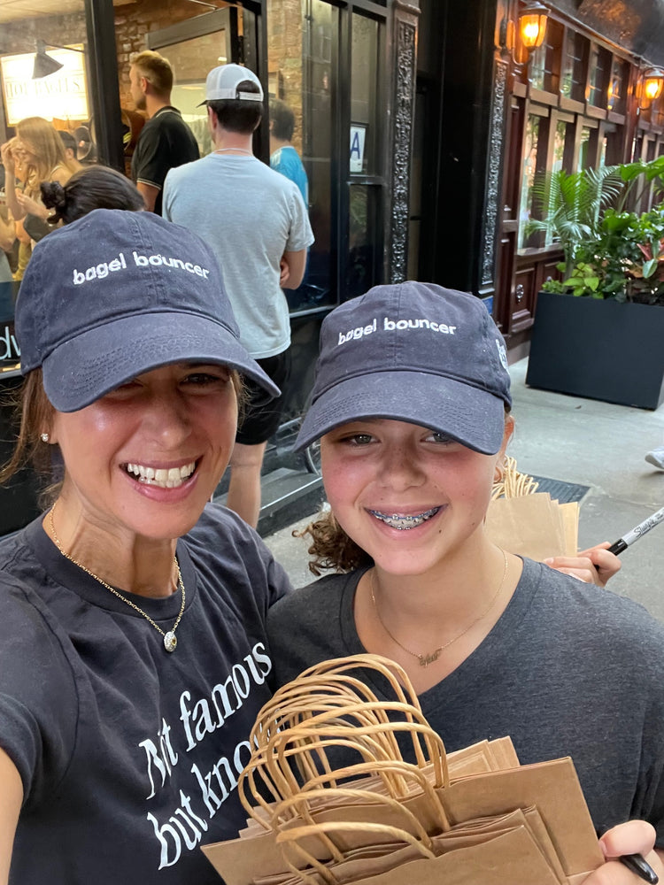 DAD HAT - BAGEL BOUNCER