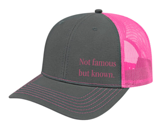 TRUCKER HAT - PINK