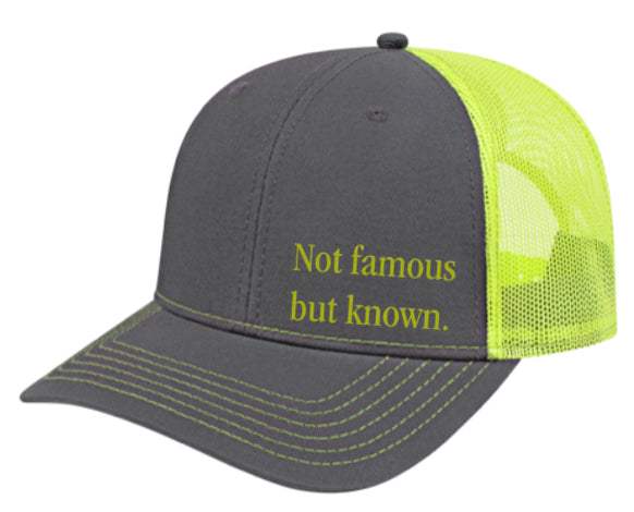 TRUCKER HAT - YELLOW