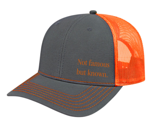 TRUCKER HAT - ORANGE